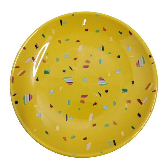 Opalhouse Jungalow Set Of 6 Pc Stoneware Appetizer Plates Confetti  6” Yellow - Picture 1 of 9